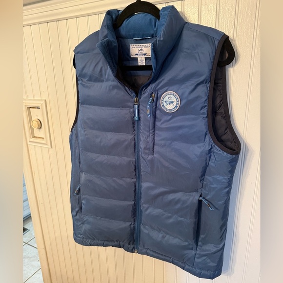 Southern Tide Charlottesville Down Vest Small - Picture 1 of 5